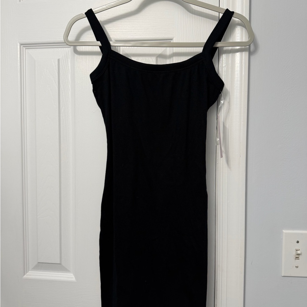 Wild Fable Black Midi Dress